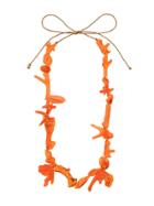 Dinosaur Designs Rockpool Coral Necklace - Orange