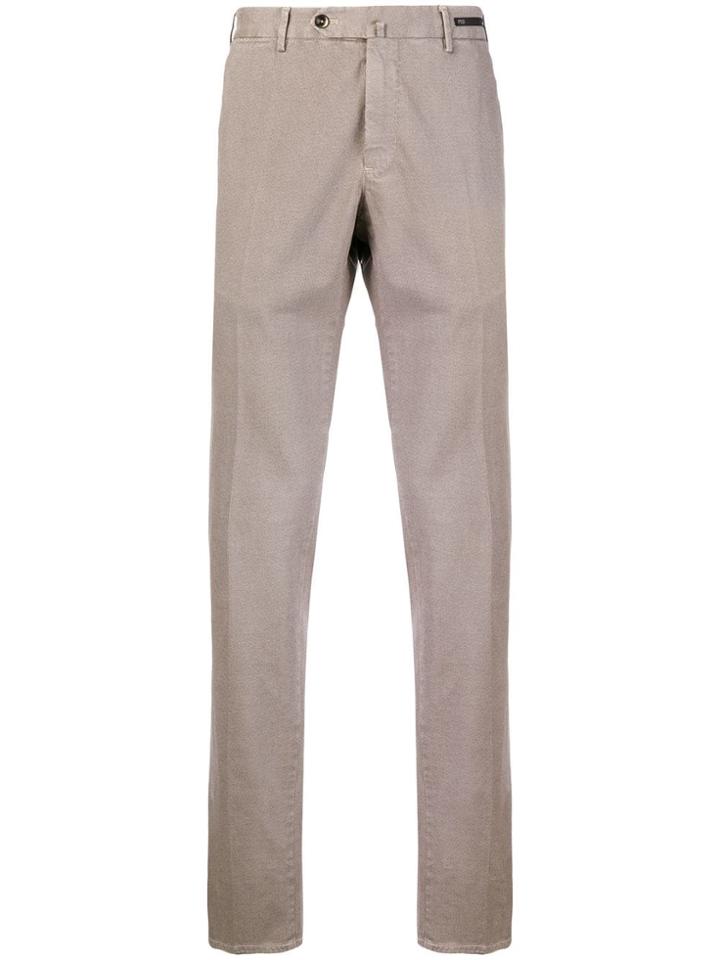 Pt01 Straight Leg Trousers - Neutrals