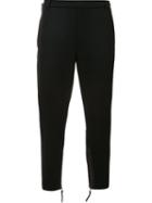 Robert Geller 'the Daniel' Tapered Trousers, Men's, Size: 46, Black, Cotton/nylon/wool