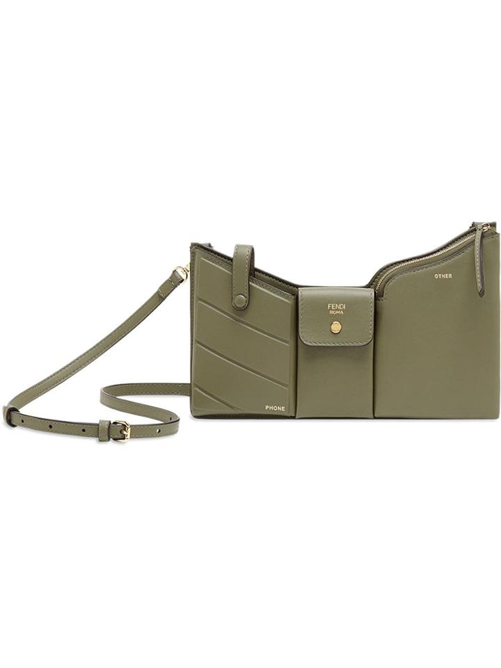Fendi Pockets Mini Bag - Green