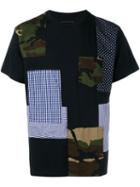 Sophnet. Patchwork T-shirt