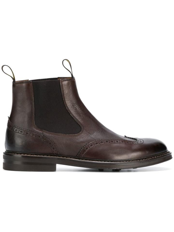Doucal's Doucal's Du2167raymuf096 Tm03 Brown Leather/fur/exotic