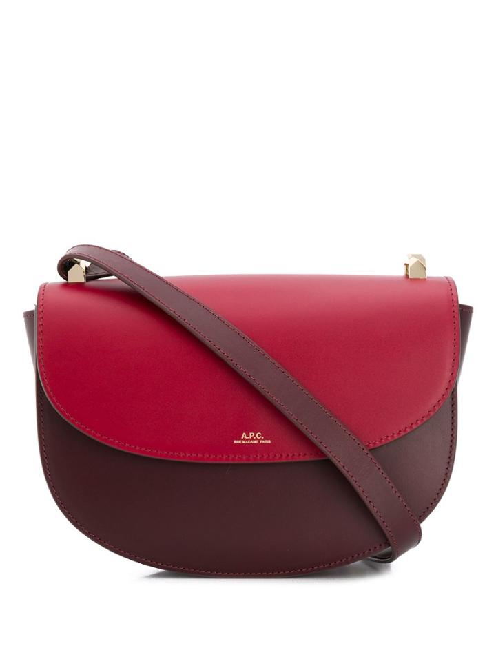 A.p.c. Half-moon Cross-body Bag - Red
