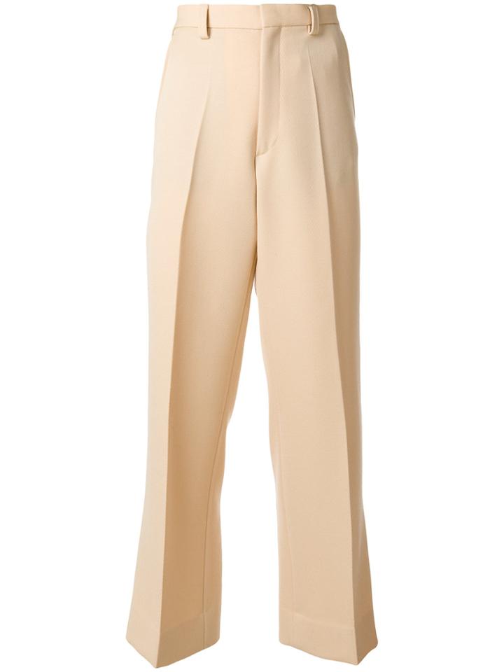 Maison Margiela Flared Trousers - Nude & Neutrals