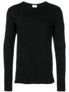 The White Briefs Long Sleeved T-shirt - Black