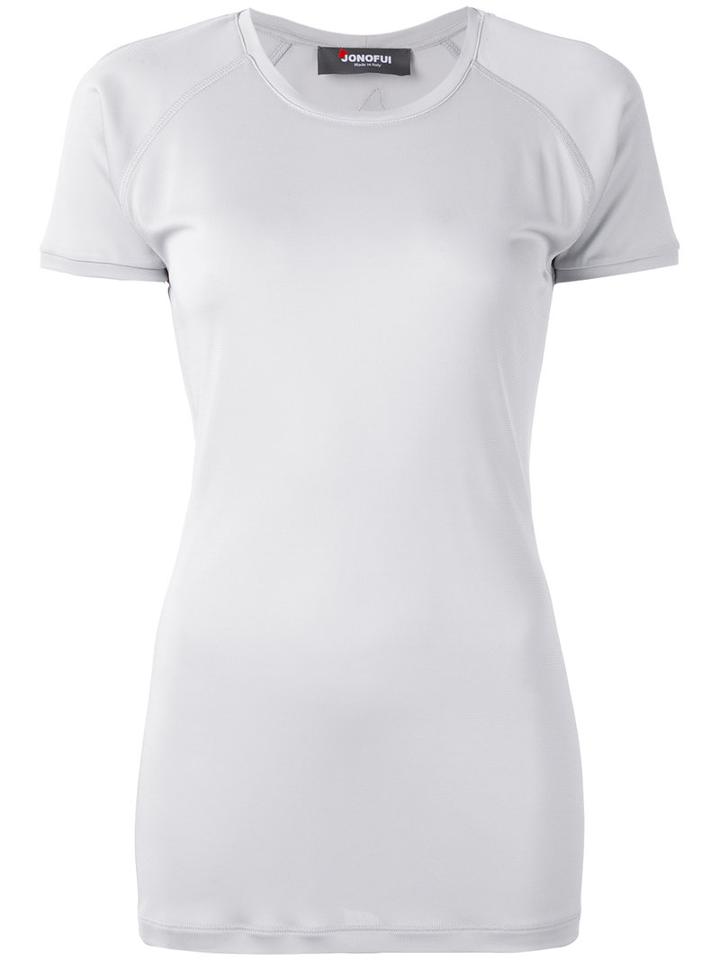 Jo No Fui - Plain T-shirt - Women - Viscose - S, Grey, Viscose