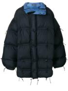 Y / Project Oversized Puffer Jacket - Blue