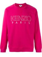 Kenzo Kenzo Paris Sweatshirt, Men's, Size: L, Pink/purple, Cotton