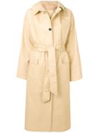 Kassl Oversized Trench Coat - Neutrals