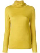 Sottomettimi Fitted Knitted Sweater - Yellow & Orange