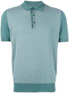 Corneliani - Knitted Polo Shirt - Men - Cotton - 50, Green, Cotton