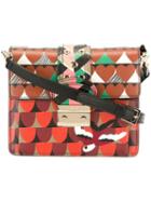Red Valentino Geometric Pattern Crossbody Bag