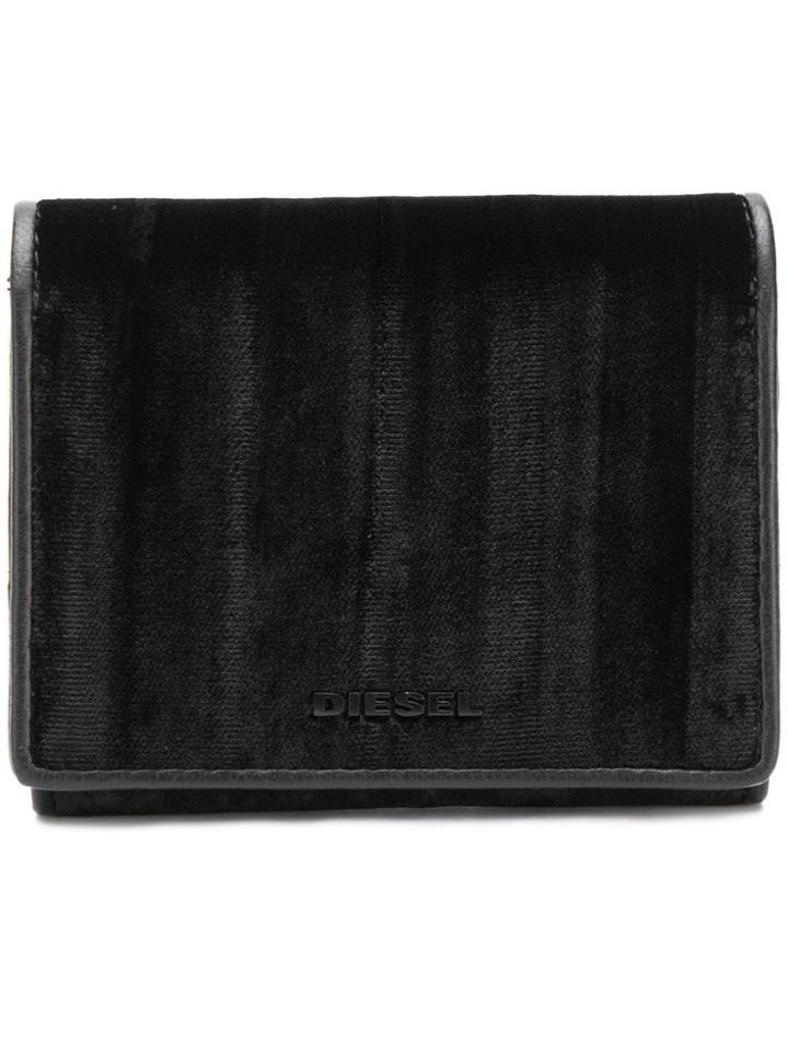 Diesel Foldover Wallet - Black