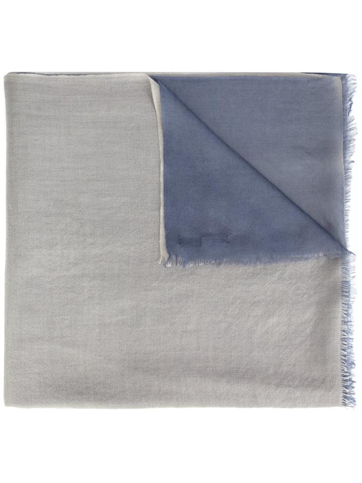 Denis Colomb 'two Stone Shawl' Scarf, Women's, Grey, Cashmere