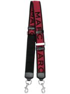 Marc Jacobs Branded Neon Webbing Bag Strap - Pink