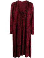 Zadig & Voltaire Rikota Print Dress - Red