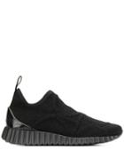 Salvatore Ferragamo Wave Sole Sneakers - Black