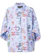 Vivienne Westwood Anglomania Printed Style Shirt - Blue
