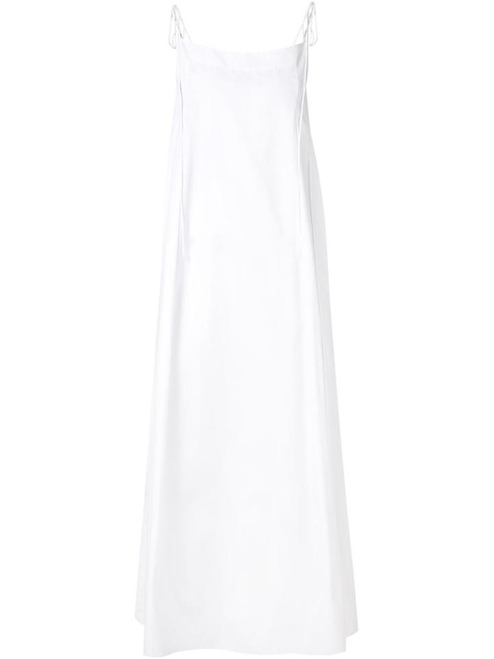 Adam Lippes Spaghetti Strap Trapeze Dress