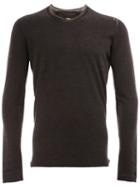 Label Under Construction Raw Edge Sweatshirt