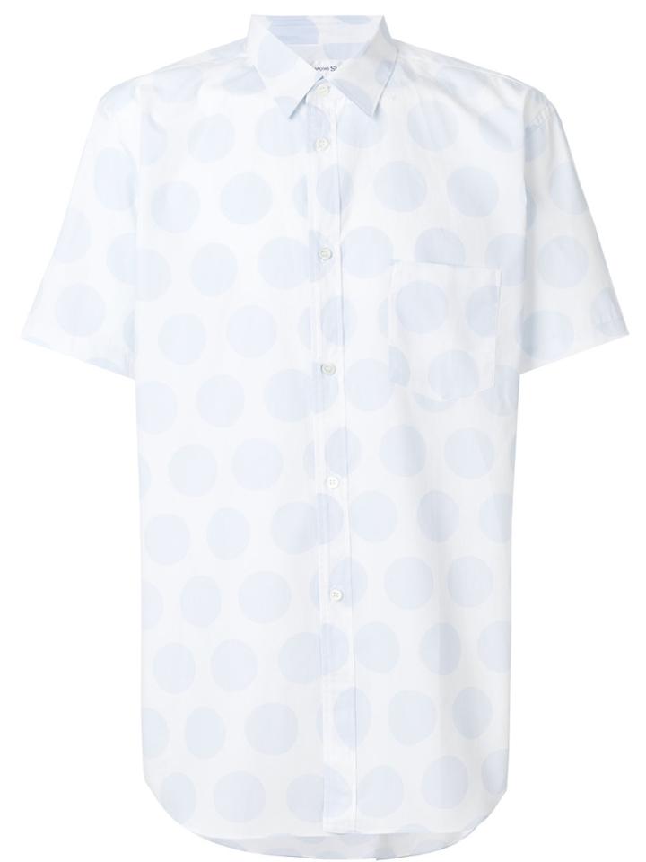 Comme Des Garçons Shirt Shortsleeved Button Shirt - White