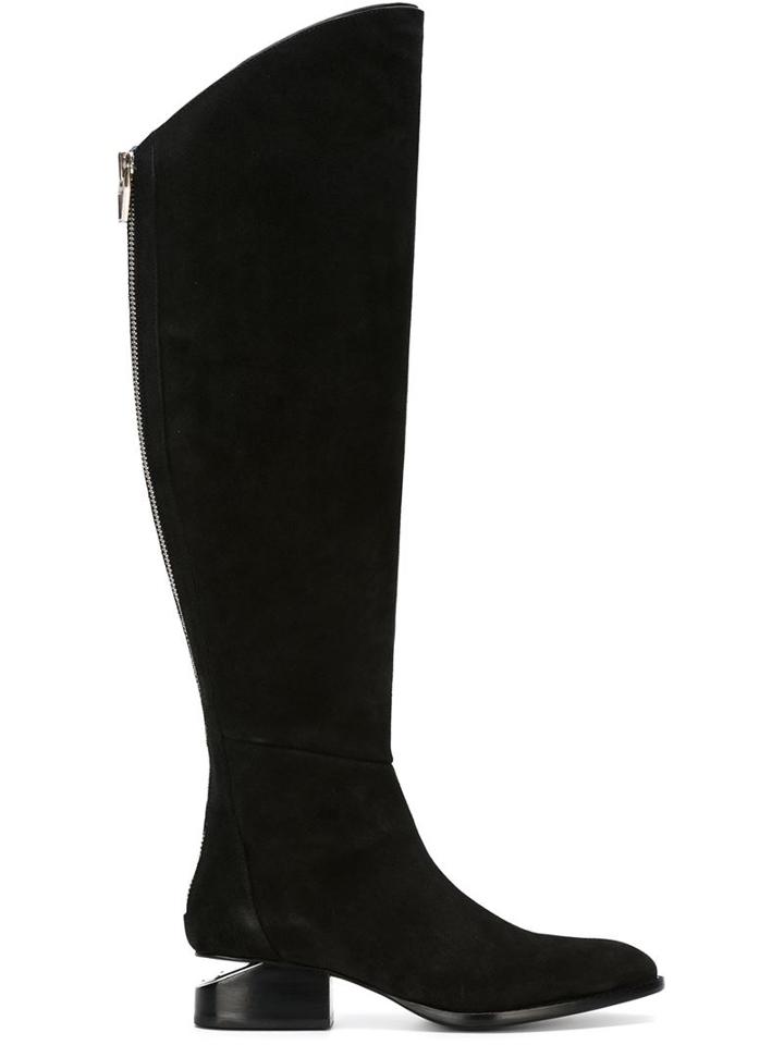 Alexander Wang Sigrid Boots, Women's, Size: 40, Black, Suede/leather