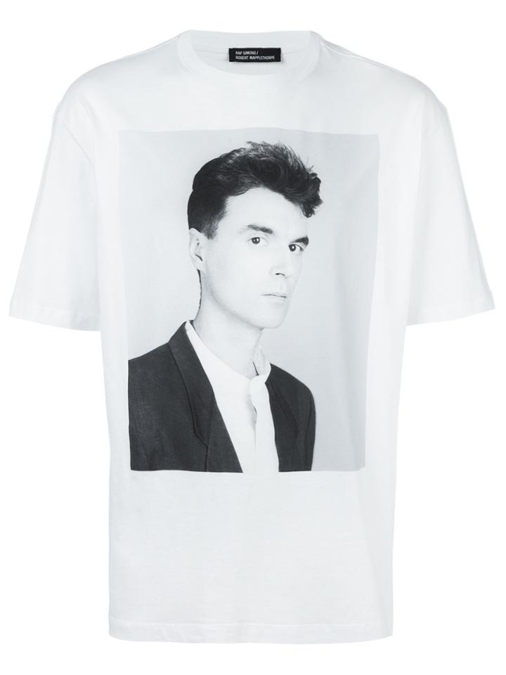 Raf Simons Raf Simons X Robert Mapplethorpe Square Print T-shirt -