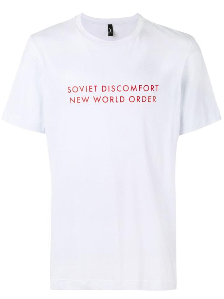 Omc Soviet Discomfort T-shirt - White