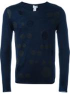 Comme Des Garçons Shirt Distressed Jumper