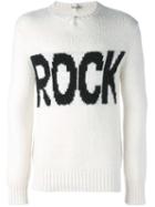 Ermanno Scervino 'rock' Pullover, Men's, Size: 48, Nude/neutrals, Wool