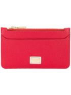 Dolce & Gabbana Dauphine Zipped Cardholder - Red