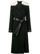 Helmut Lang Belted Trench Coat - Black
