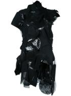 Junya Watanabe Comme Des Garçons Vintage Patchwork Applique Dress -