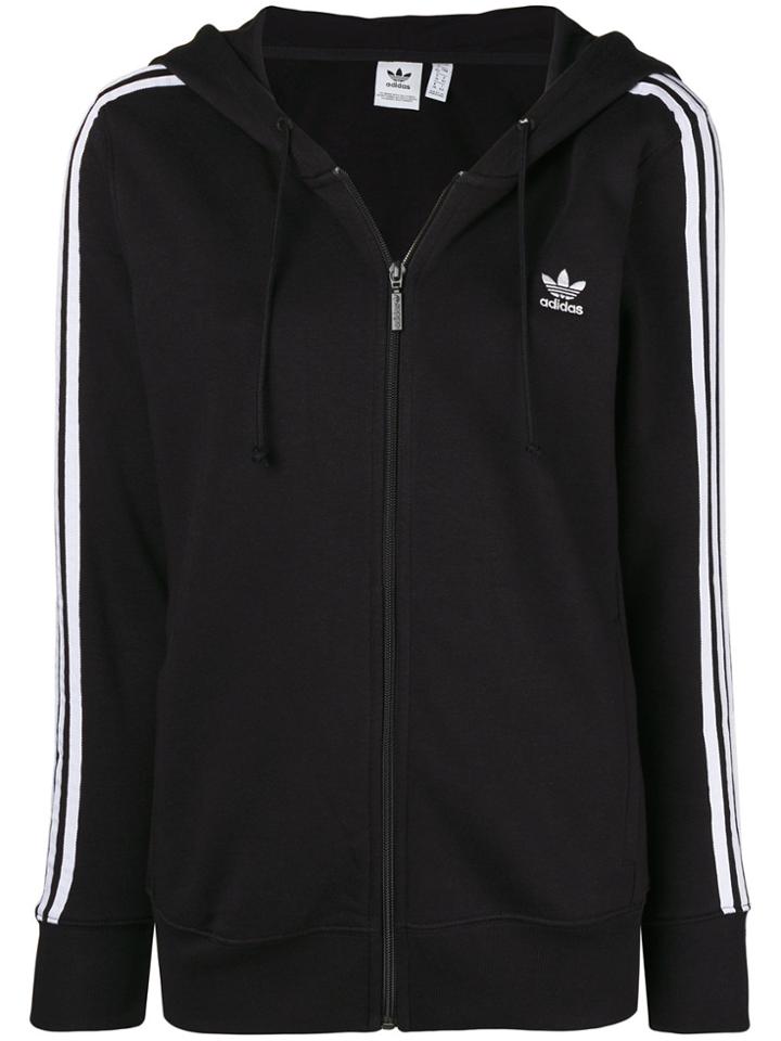 Adidas 3-stripes Signature Hoodie - Black