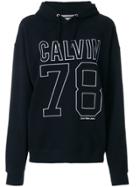 Calvin Klein Jeans Sports Logo Hoodie - Black