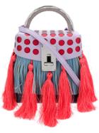 The Volon Fringed Tassel Crossbody Bag - Multicolour