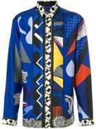 Versace Jp Collage Print Shirt - Multicolour