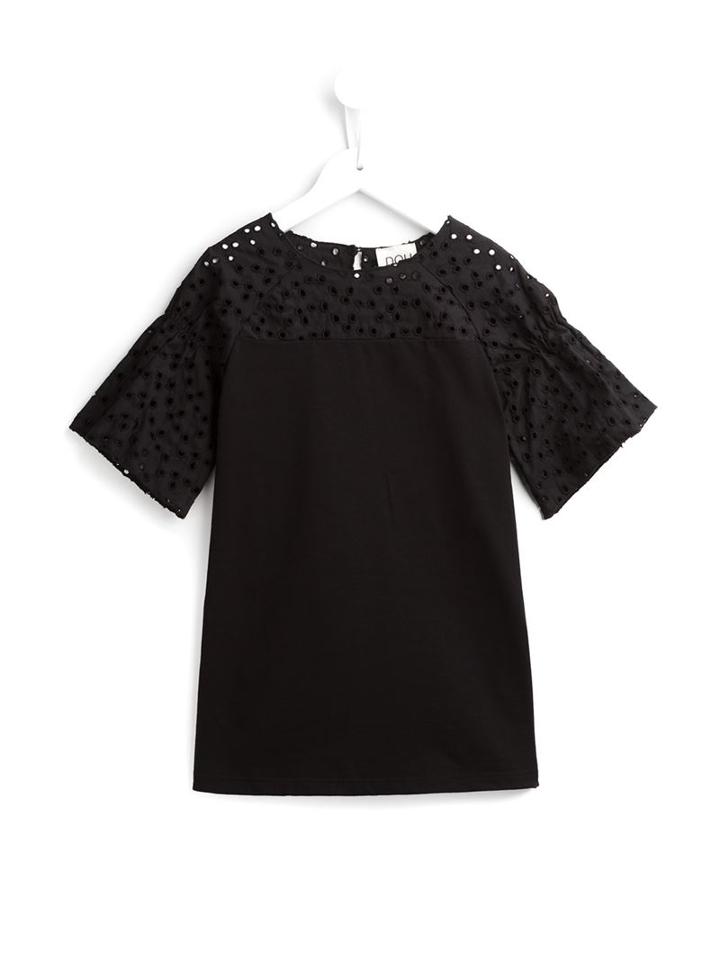 Douuod Kids Semitondo Dress, Girl's, Size: 8 Yrs, Black