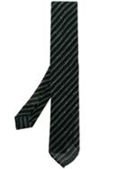 Lardini Striped Tie - Green