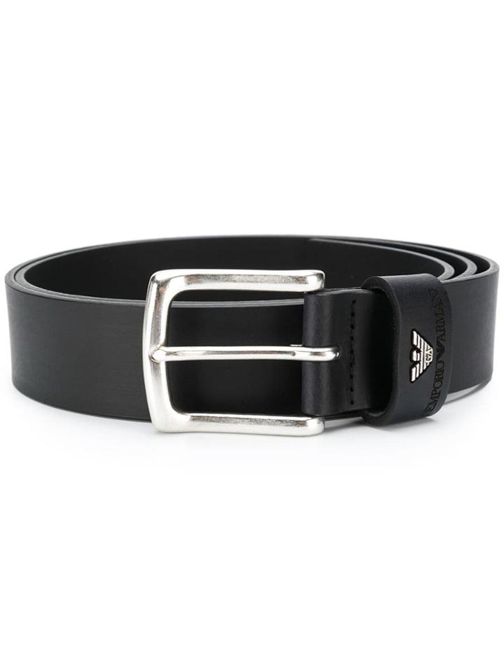 Emporio Armani Classic Belt - Black