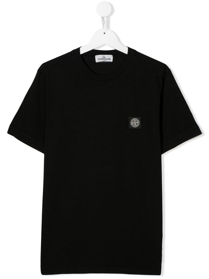 Stone Island Junior Fitted T-shirt - Black