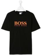Boss Kids Teen Short Sleeve T-shirt - Black