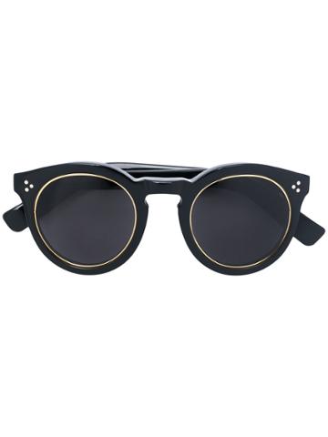 Illesteva Leonard 2 Ring Sunglasses - Black