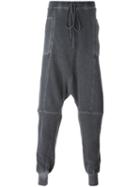 Lost & Found Ria Dunn Drop Crotch Trackpants, Men's, Size: M, Grey, Cotton