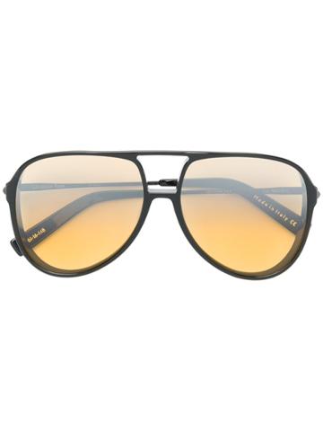 Christian Roth Eyewear Oversized Sunglasses - Black