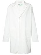 Off-white Work Coat, Men's, Size: Small, White, Cotton