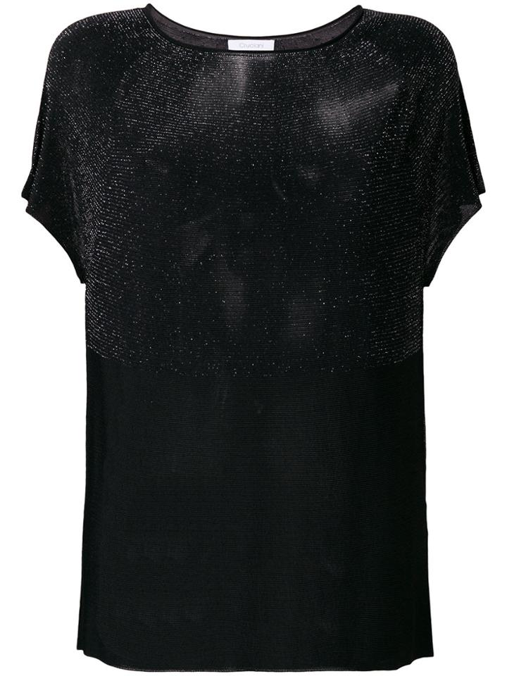 Cruciani Classic Short-sleeve T-shirt - Black