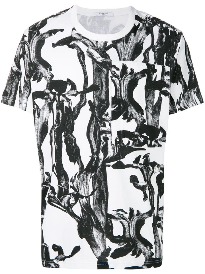 Givenchy Flower Print T-shirt - White