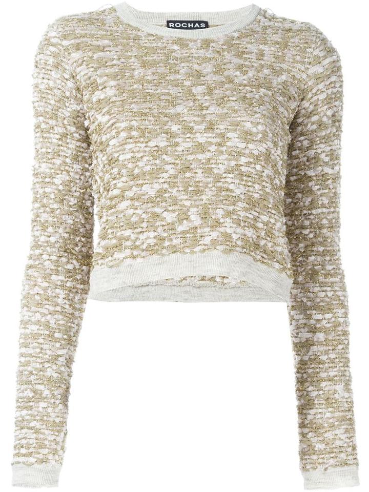 Rochas Knit Crop Sweater