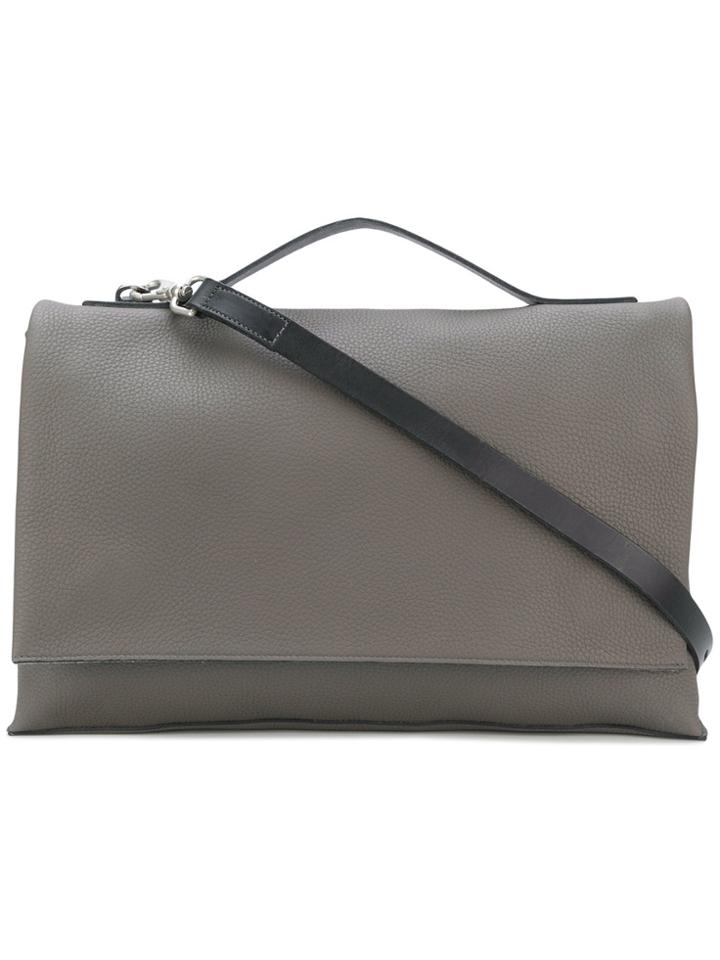 Ally Capellino Violet Satchel - Grey